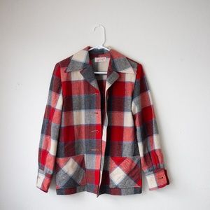 Vintage Kasual Koat Plaid Coat